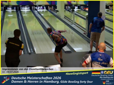 Foto des Albums: Fotoalbum 11: Deutsche Meisterschaften 2026 der Damen & Herren in Hamburg, Gilde Bowling forty four
