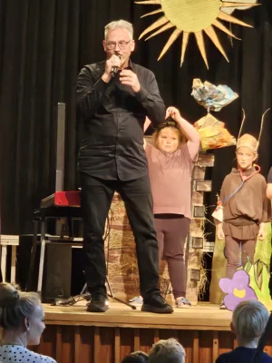 Ralf Schwarzien bedankt sich bei den Eltern der Kinder und allen Helfern 