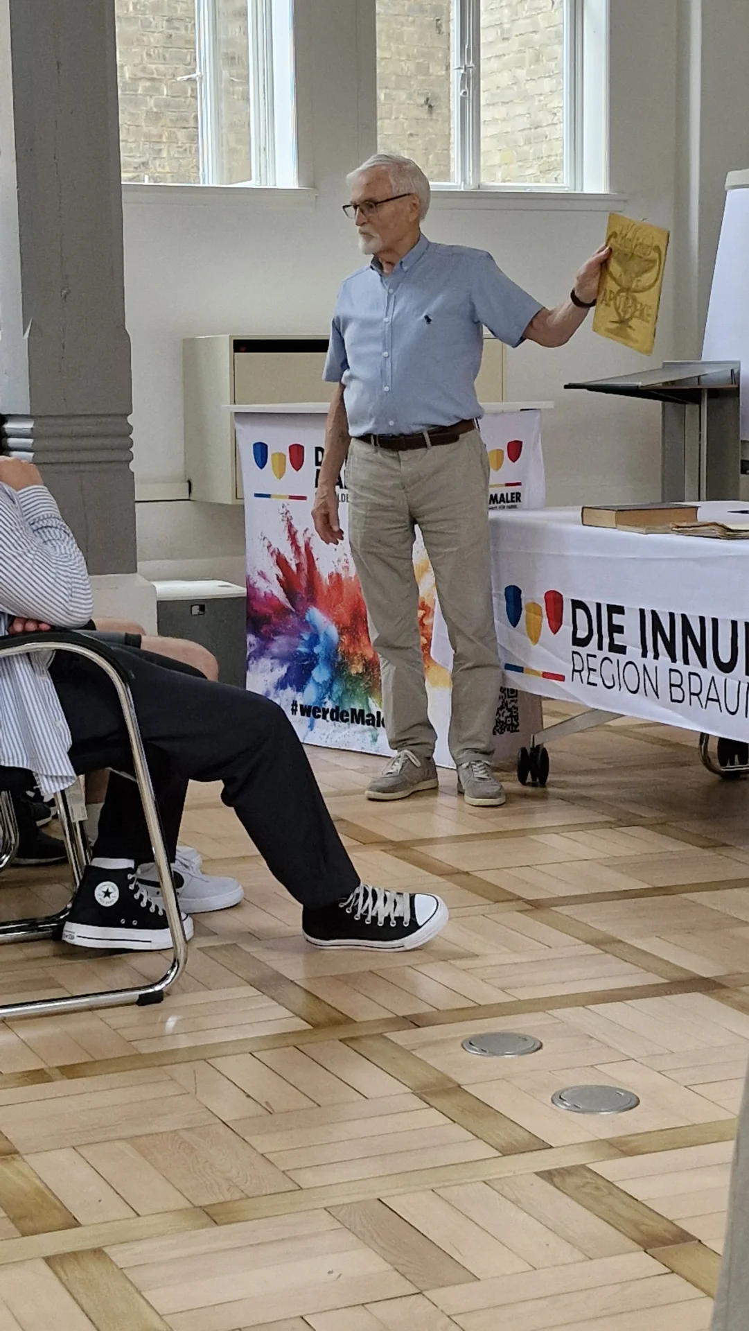 Bild: Kurzvortrag Joachim Rust
