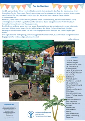 Foto des Albums: Newsletter Juni 2026
