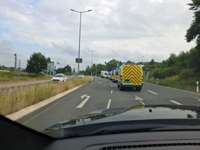 Ausr&uuml;cken nach Meuselwitz  (Bild vergr&ouml;&szlig;ern)