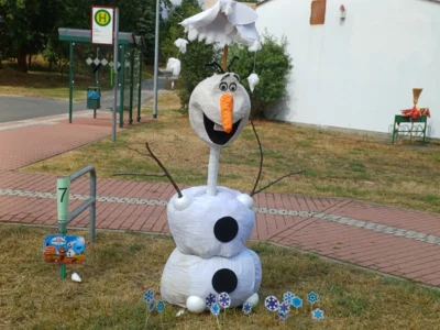 "Olaf" von der Kita Knirpsentreff  (Bild vergr&ouml;&szlig;ern)