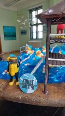 Foto des Albums: KUNST VON HIER 2026 - 100 Jahre Freibad Dahme/Mark - Ausstellungseröffnung am 03.07.26 (08.07.2026)