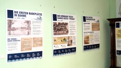 Foto des Albums: KUNST VON HIER 2026 - 100 Jahre Freibad Dahme/Mark - Ausstellungseröffnung am 03.07.26 (08.07.2026)