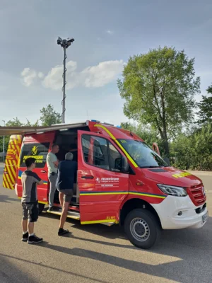 Ankunft in Giengen  (Bild vergr&ouml;&szlig;ern)