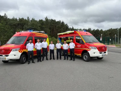 Abholung in Haren (Ems) bei der BOS Mobile-Systeme GmbH  (Bild vergr&ouml;&szlig;ern)