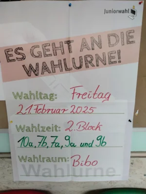 Foto des Albums: Juniorwahl 2025 - 21.02.2025