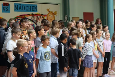 Foto des Albums: Begrüßung der neuen fünften Klassen