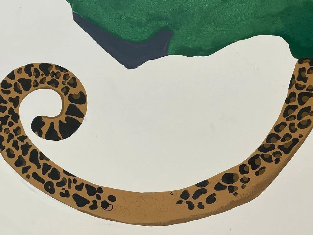 Bild: Detail- Gepardenschwanz