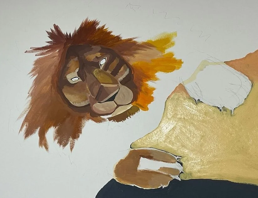 Bild: Detail- Löwe