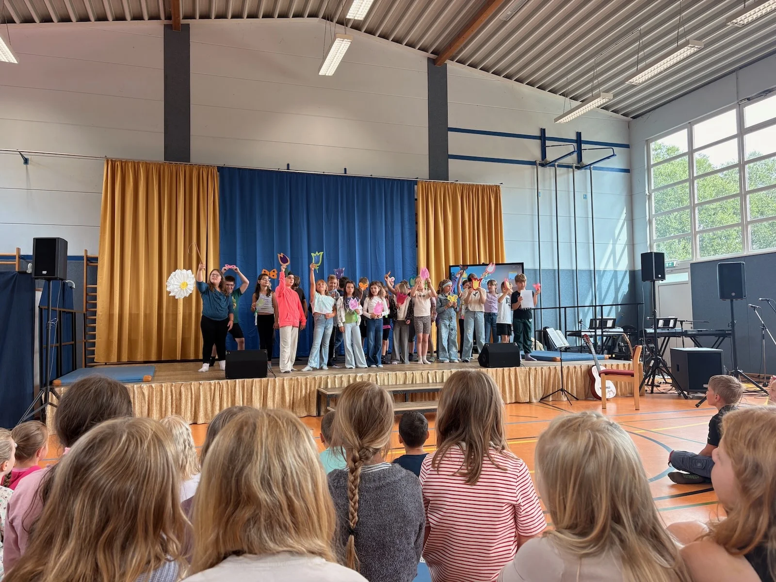 Bild: Gesang Klasse 3