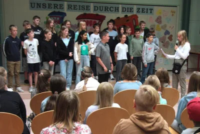 Foto des Albums: Begrüßung der neuen fünften Klassen