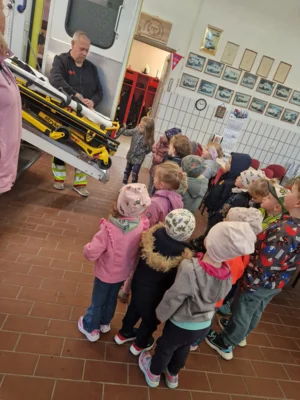 Foto des Albums: Besuch in der Rettungswache Casekow