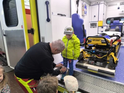 Foto des Albums: Besuch in der Rettungswache Casekow