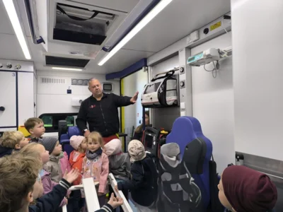 Foto des Albums: Besuch in der Rettungswache Casekow
