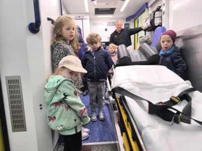 Foto des Albums: Besuch in der Rettungswache Casekow
