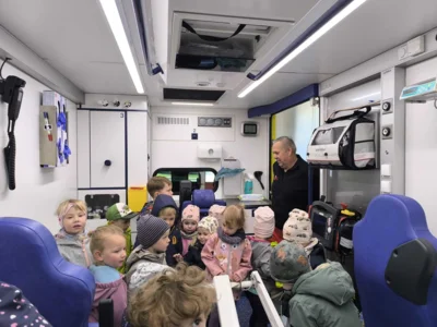 Foto des Albums: Besuch in der Rettungswache Casekow