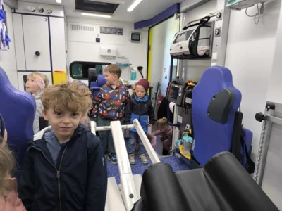 Foto des Albums: Besuch in der Rettungswache Casekow