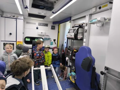 Foto des Albums: Besuch in der Rettungswache Casekow