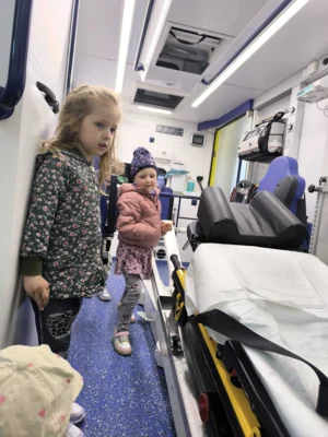Foto des Albums: Besuch in der Rettungswache Casekow