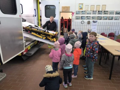 Foto des Albums: Besuch in der Rettungswache Casekow