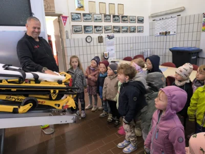 Foto des Albums: Besuch in der Rettungswache Casekow