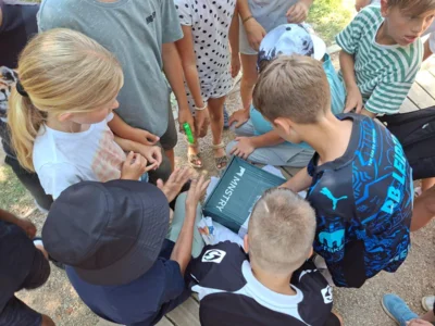 Foto des Albums: Abschlussfest Klasse 4 - Bockwindmühle