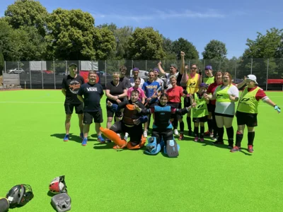 Training vor dem Turnier  (Bild vergr&ouml;&szlig;ern)