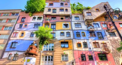 Hundertwasserhaus  (Bild vergr&ouml;&szlig;ern)
