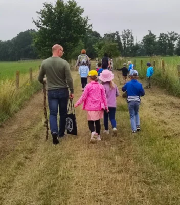 Kita Sonnenblume auf Entdeckertour im Torfmoor 