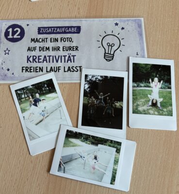 verschiedene Aufgaben zur Footochallenge  (Bild vergr&ouml;&szlig;ern)