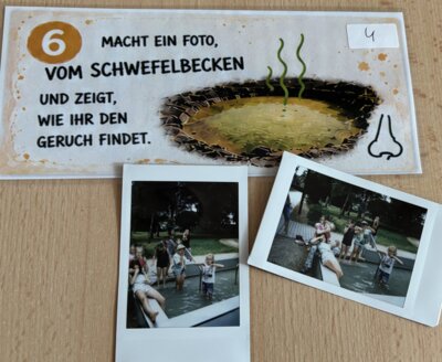 verschiedene Aufgaben zur Footochallenge  (Bild vergr&ouml;&szlig;ern)