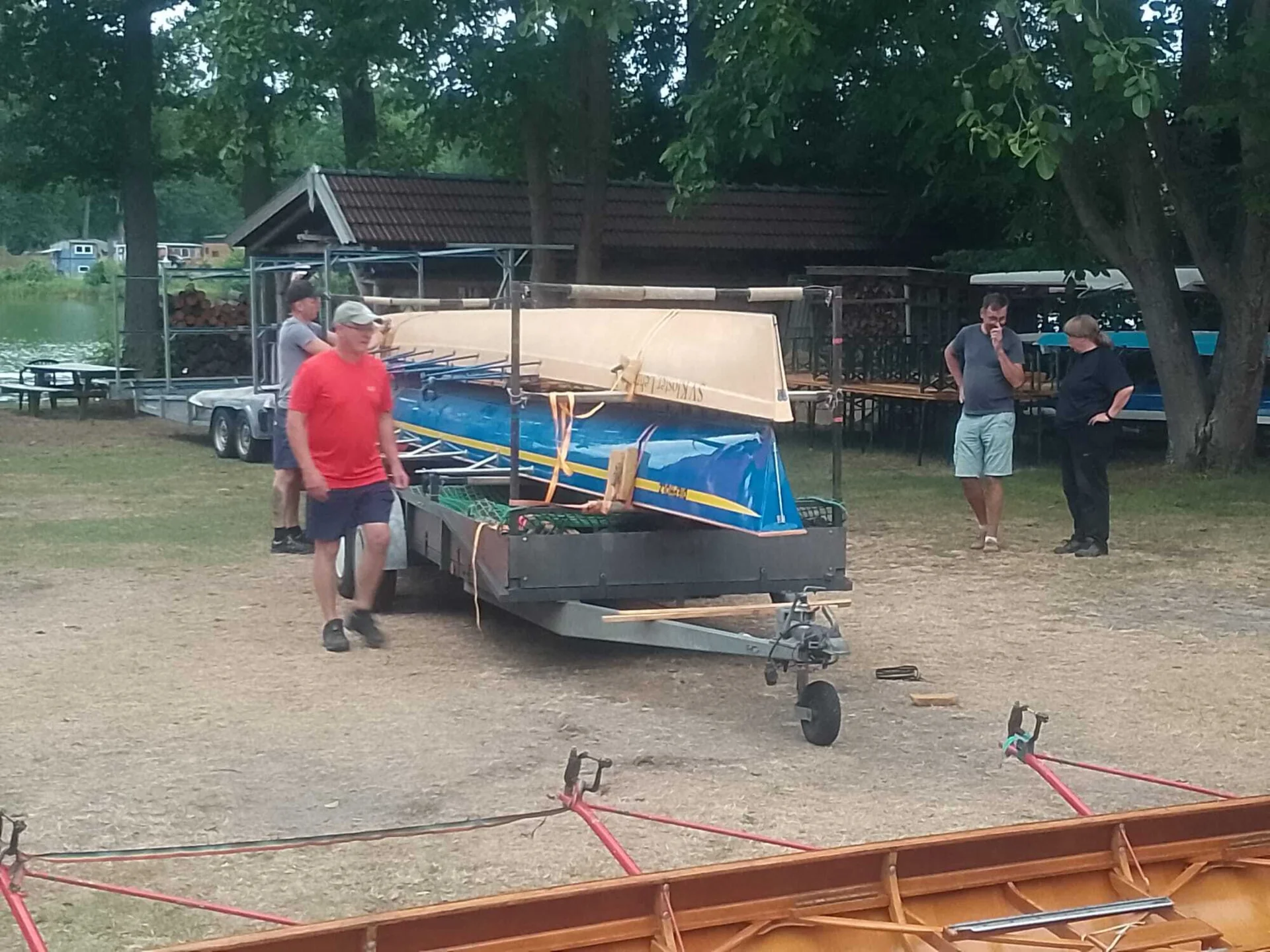 Bild: 2te Ladung wird geladen