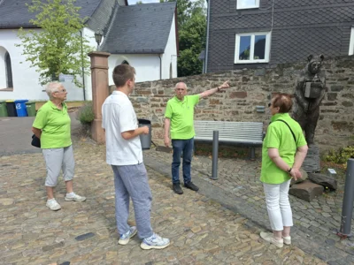 Historischer Spaziergang - der Battenberger B&auml;r  (Bild vergr&ouml;&szlig;ern)
