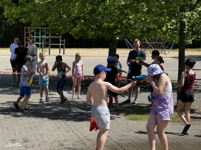 Foto des Albums: Wasserspiele bei heißen Temperaturen