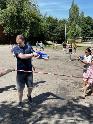 Foto des Albums: Wasserspiele bei heißen Temperaturen