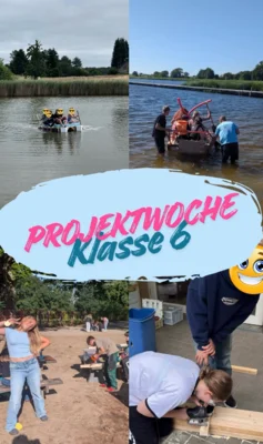 Foto des Albums: kreative Projektwoche liegt hinter unseren 6. Klassen! 🚤🎨🔨