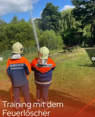 Foto des Albums: 🚒🔥 Projektwoche bei der Freiwilligen Feuerwehr Dettmannsdorf 🔥🚒