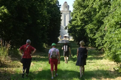 Ankunft am Bismarckturm  (Bild vergr&ouml;&szlig;ern)