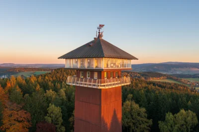 Spiegelwaldturm Gr&uuml;nhain Beierfeld Petr Mik&scaron;&iacute;ček  (Bild vergr&ouml;&szlig;ern)