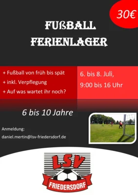 Foto des Albums: Bilder vom Fußballlager Juli 2026