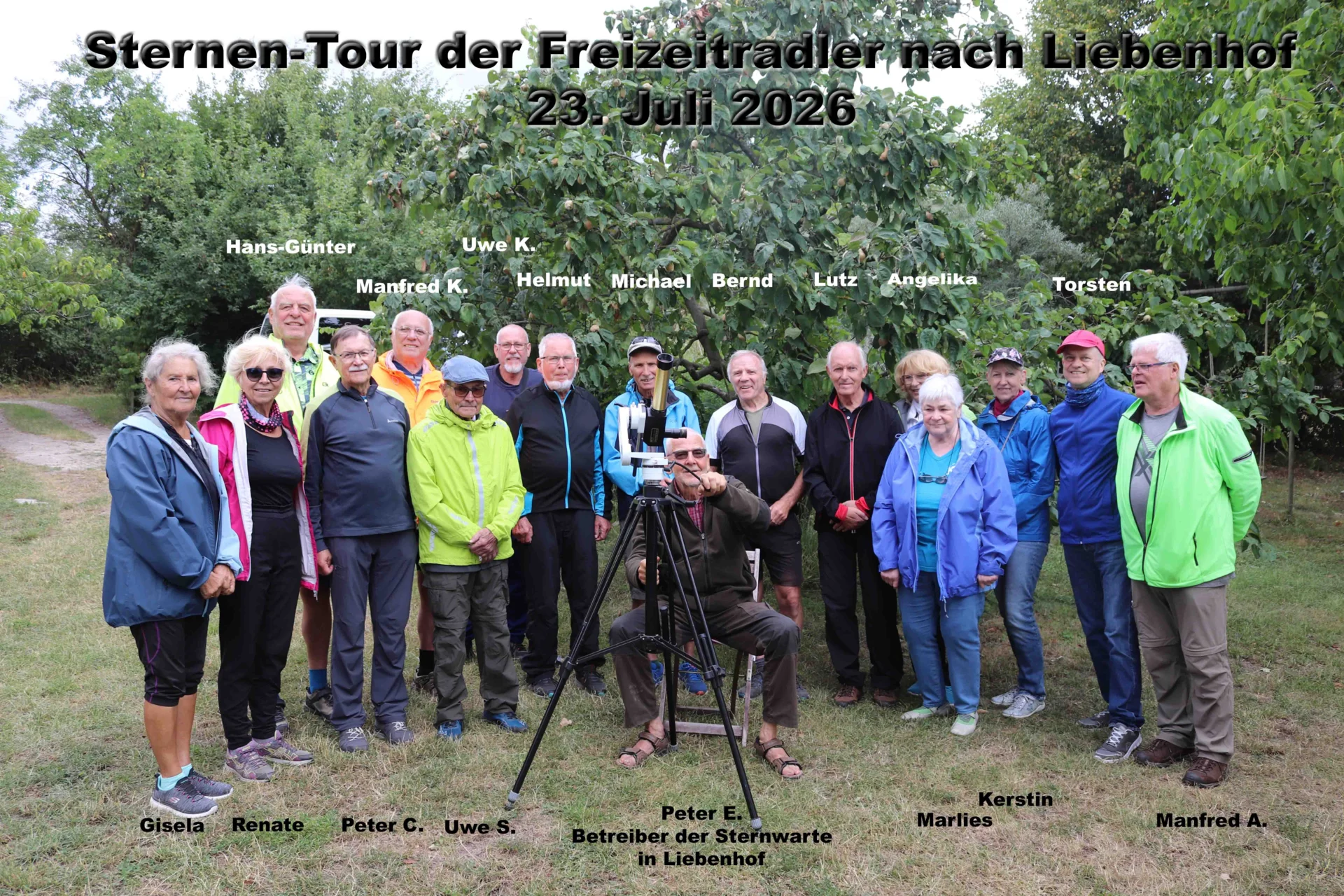 Bild: Wieder ein tolles Gruppenfoto