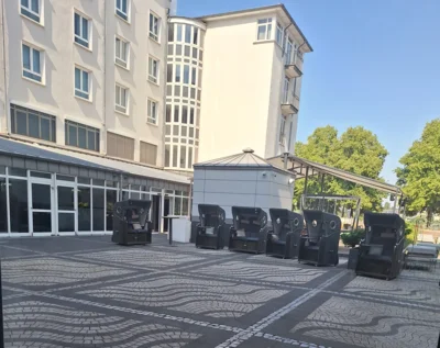 Dorinthotel direkt am Rhein gelegen  (Bild vergr&ouml;&szlig;ern)