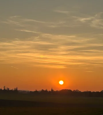Haage Sonnenuntergang 