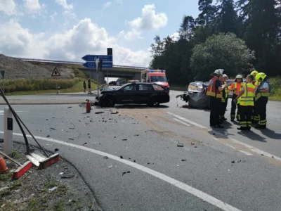 Foto des Albums: VU mit PKW auf der B173 am 18.07.2026