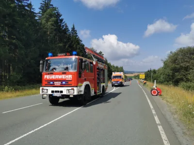Foto des Albums: VU mit PKW auf der B173 am 18.07.2026