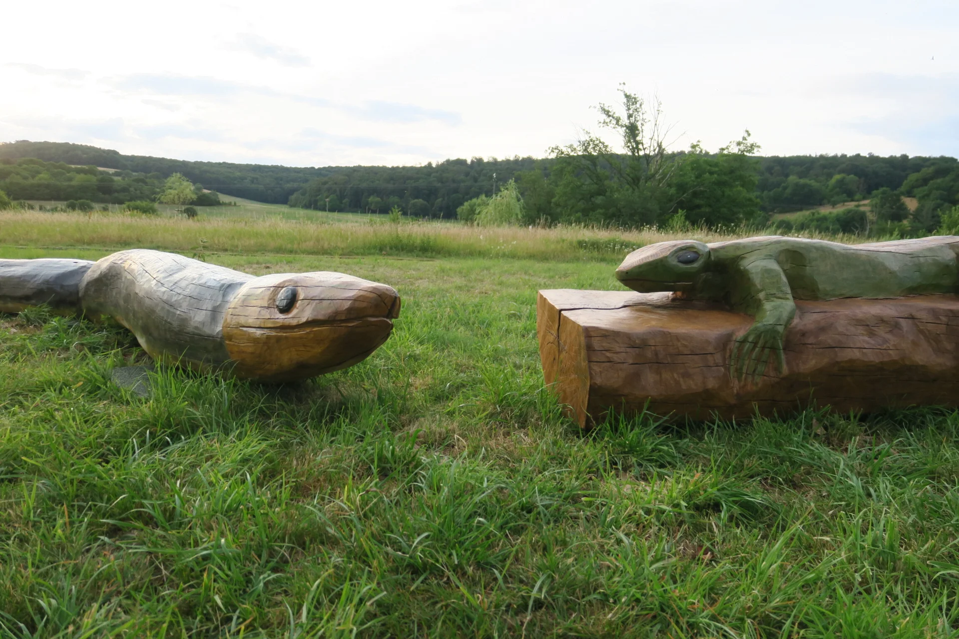 Bild: Die Arbeiten von Johanna und Wolfgang Busch verbinden Natur, Kunst und Handwerk auf besondere Weise.