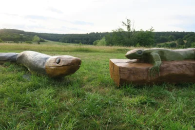 Die Arbeiten von Johanna und Wolfgang Busch verbinden Natur, Kunst und Handwerk auf besondere Weise.  (Bild vergr&ouml;&szlig;ern)