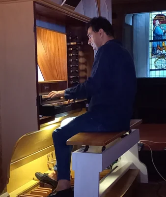 Foto des Albums: Der Mailänder PAOLO ORENI gibt ein Orgelkonzert in der Stadtkirche