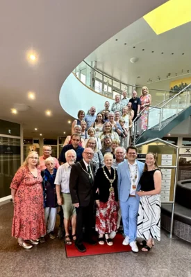 Social evening im City-Hotel  (Bild vergr&ouml;&szlig;ern)